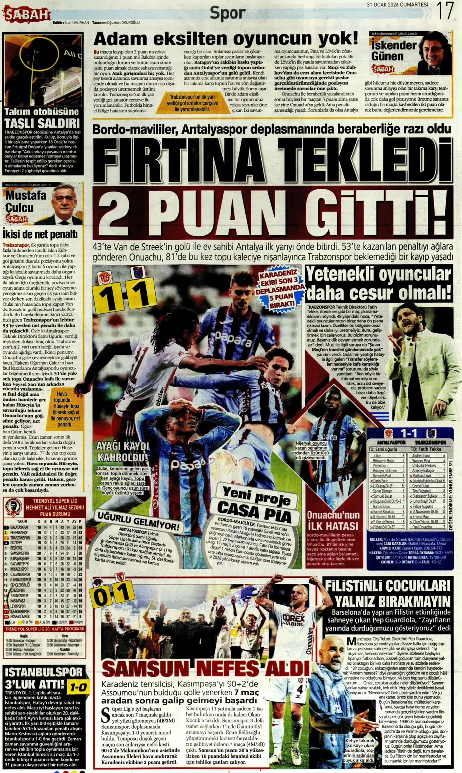 "Lookman, Fenerbahçe'de" | Sporun manşetleri - 4