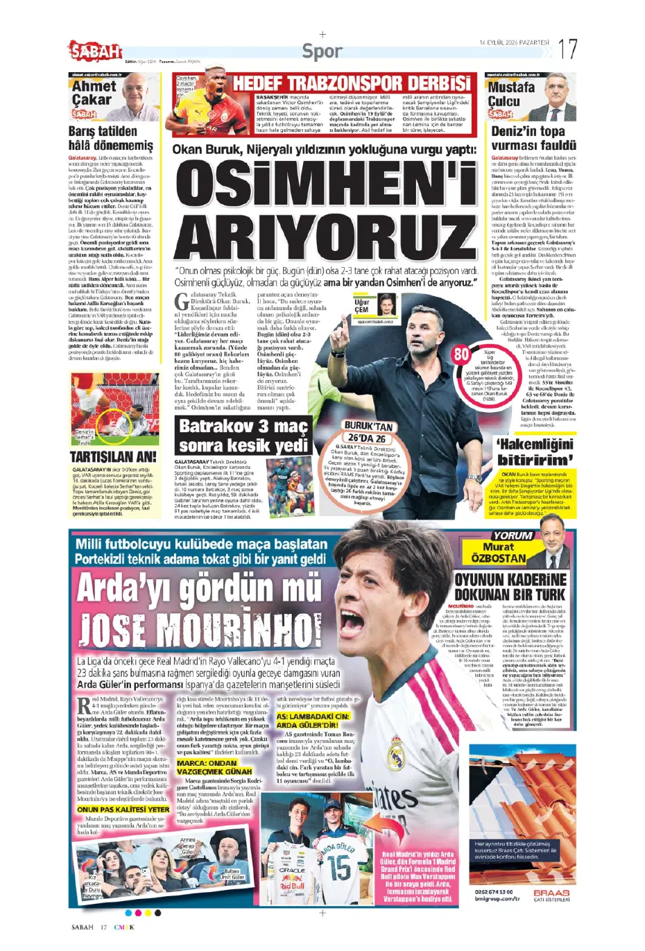 Trabzonspor'da Onuachu şoku yaşanıyor | Sporun manşetleri - 22
