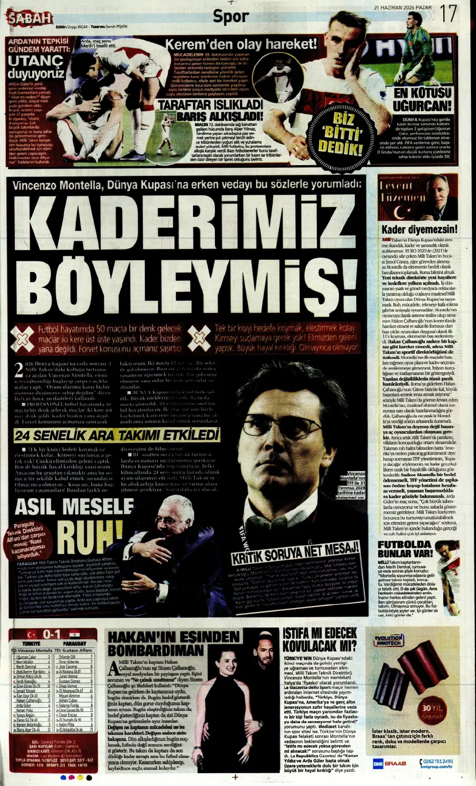 İsmail Kartal sonrası Cengiz Ünder kararı | Sporun manşetleri - 18