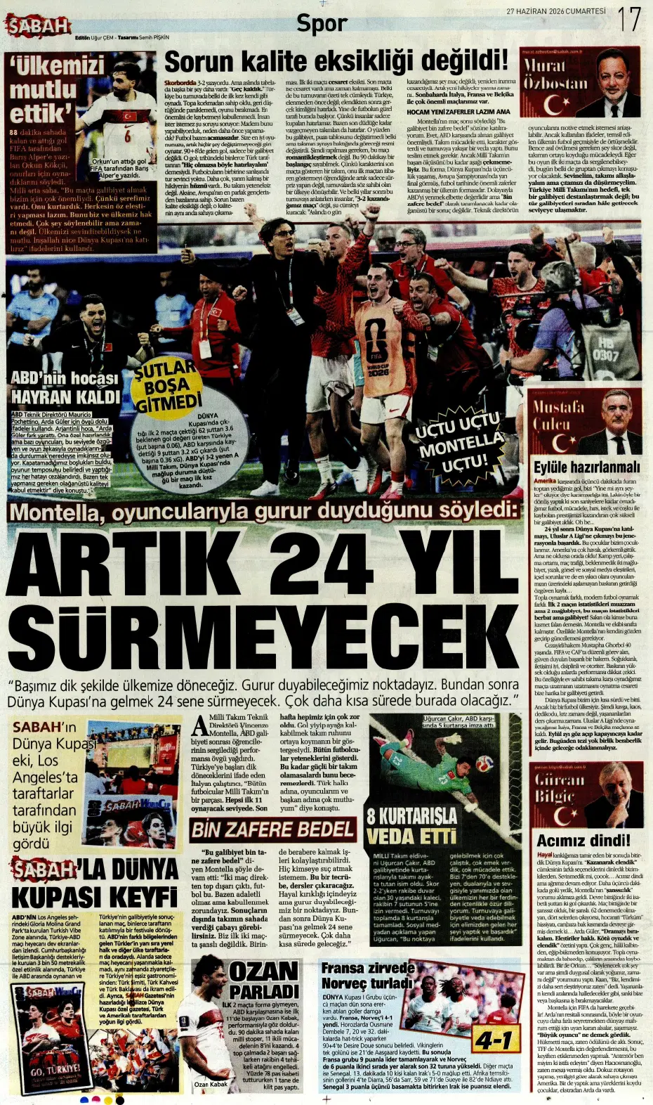 "Fenerbahçe'den bomba hamle: Oyarzabal" | Sporun manşetleri - 5