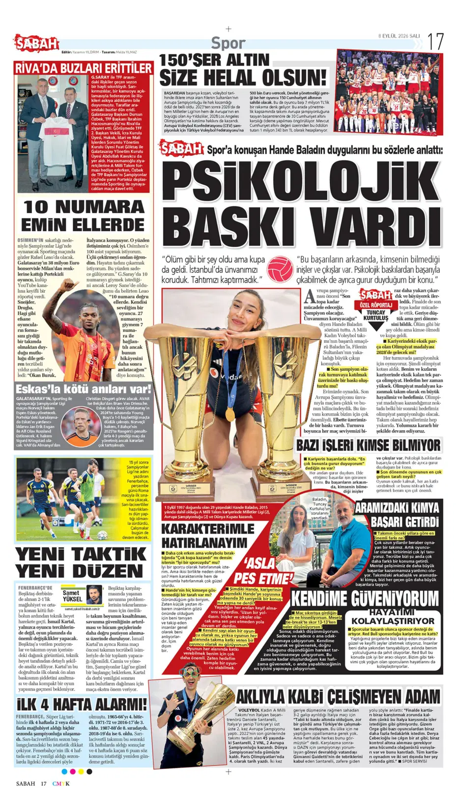 "Ertuğrul Doğan'la görüşen Vitor Pereira'dan Trabzonspor kararı" | Sporun manşetleri - 20 "Ertuğrul Doğan'la görüşen Vitor Pereira'dan Trabzonspor kararı" | Sporun manşetleri - 20
