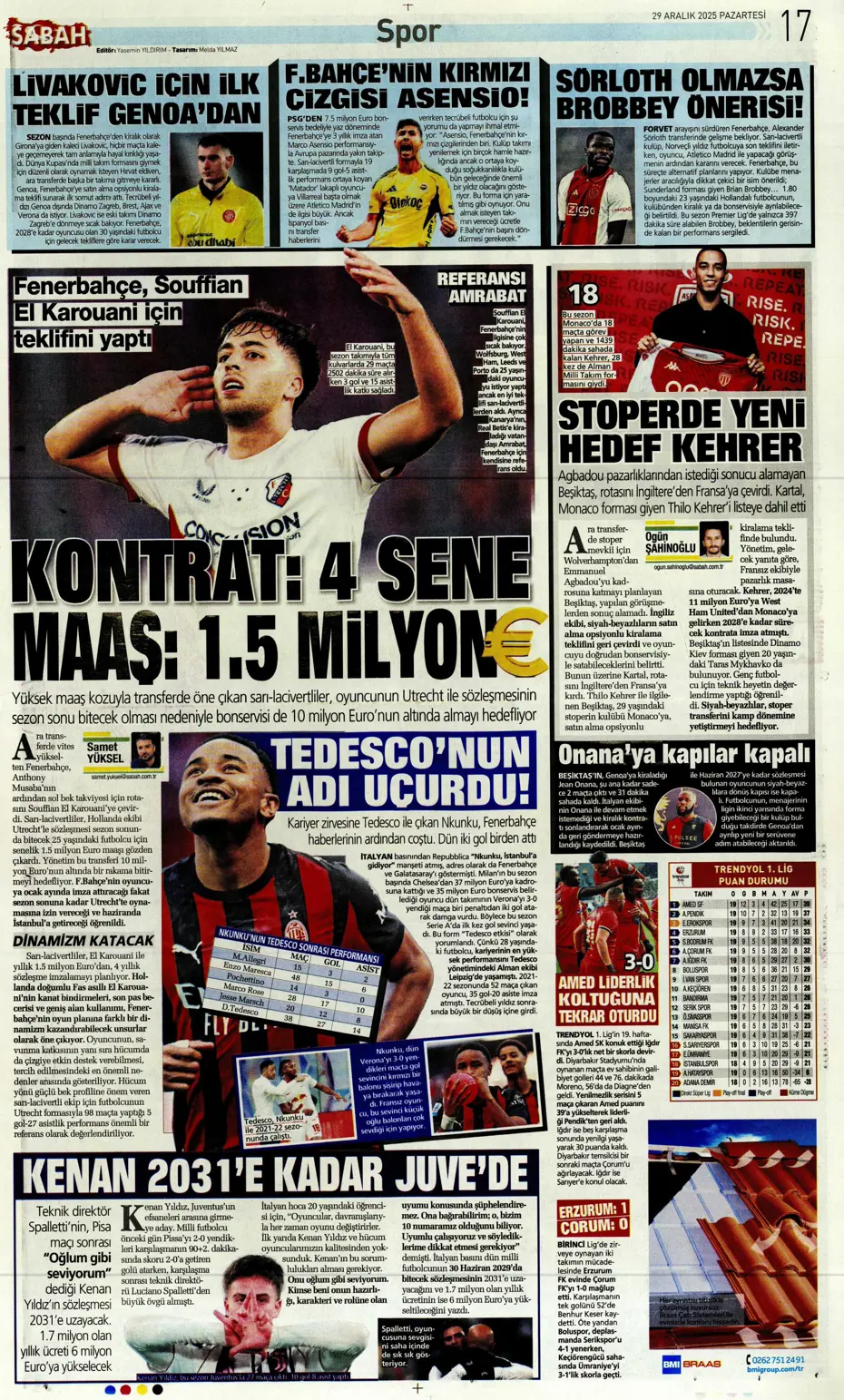 "Fenerbahçe'nin büyük umutlarla transfer ettiği isim Galatasaray'a" | Sporun manşetleri - 3