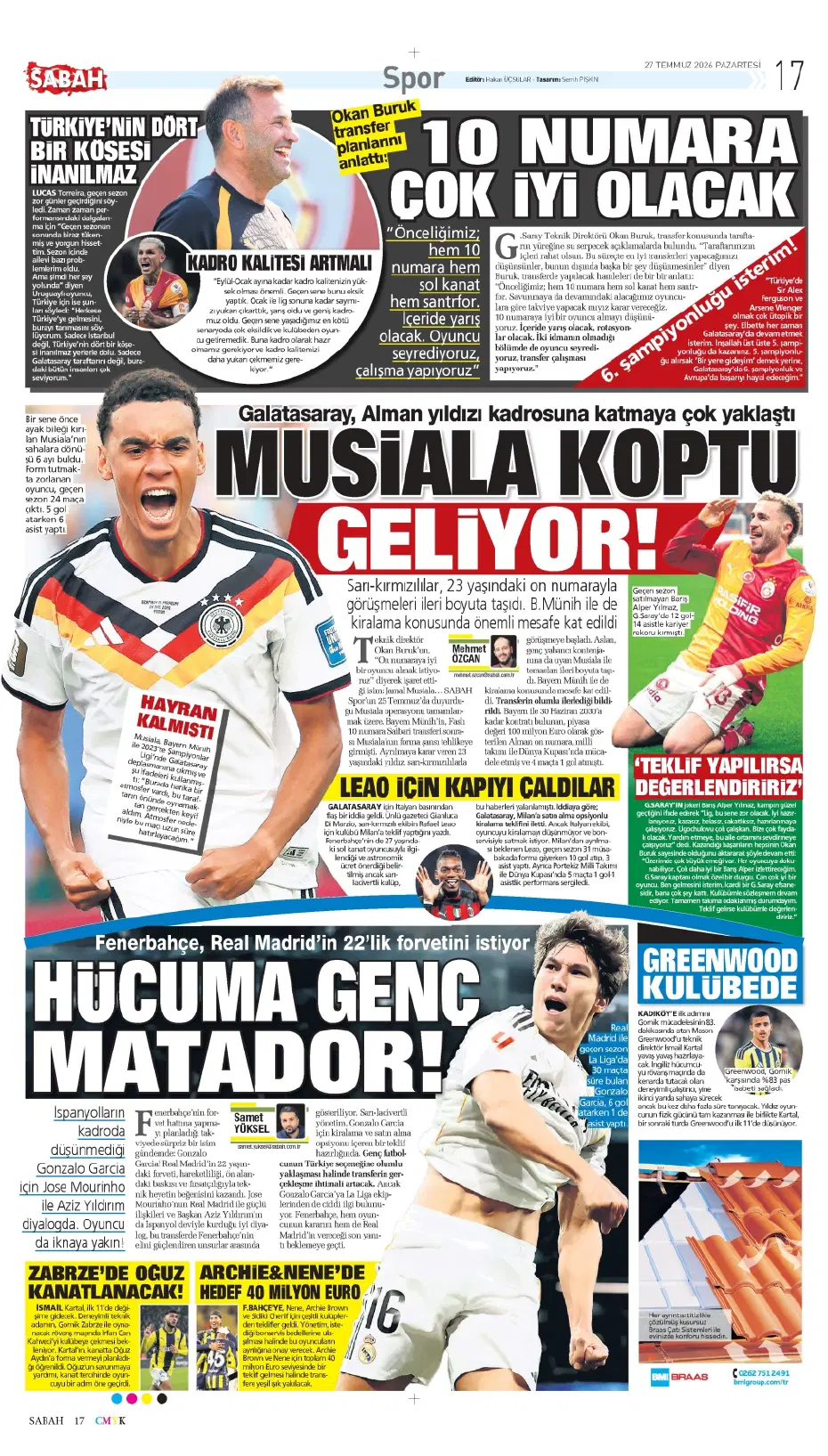 Transferde Günay Güvenç bombası patlamak üzere | Sporun manşetleri - 22