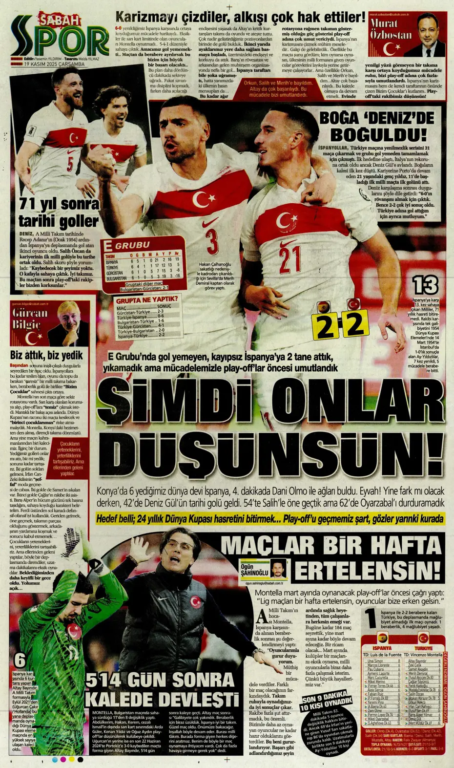 "Bizim Çocuklar Boğa'yı şişledi" | Sporun manşetleri - 10