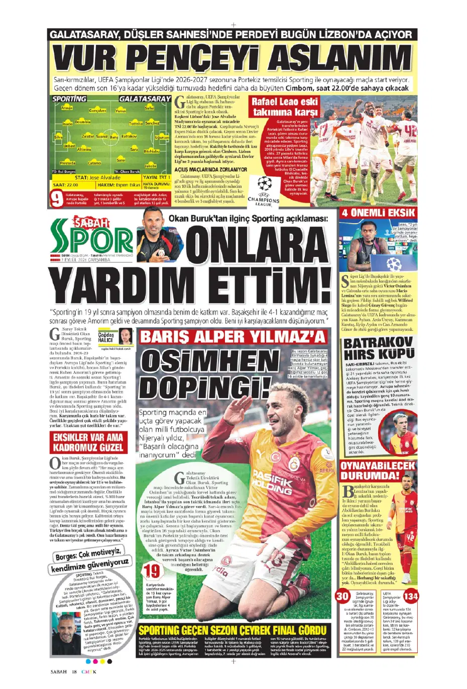 Ve Galatasaray'da anlaşma tamam, 4 yıllık imza: Resmi açıklama an meselesi | Sporun manşetleri - 17 Ve Galatasaray'da anlaşma tamam, 4 yıllık imza: Resmi açıklama an meselesi | Sporun manşetleri - 17
