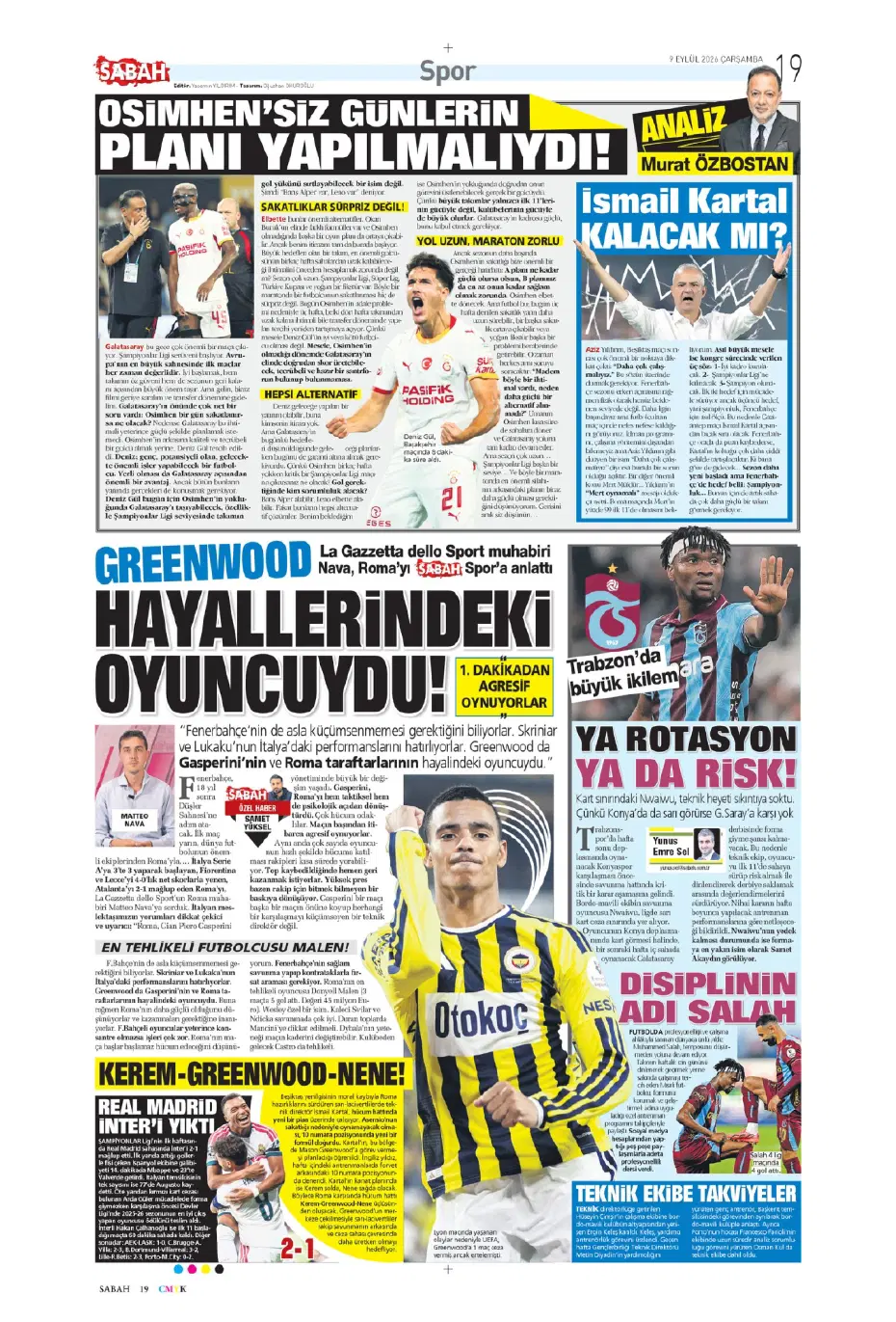 Ve Galatasaray'da anlaşma tamam, 4 yıllık imza: Resmi açıklama an meselesi | Sporun manşetleri - 19 Ve Galatasaray'da anlaşma tamam, 4 yıllık imza: Resmi açıklama an meselesi | Sporun manşetleri - 19