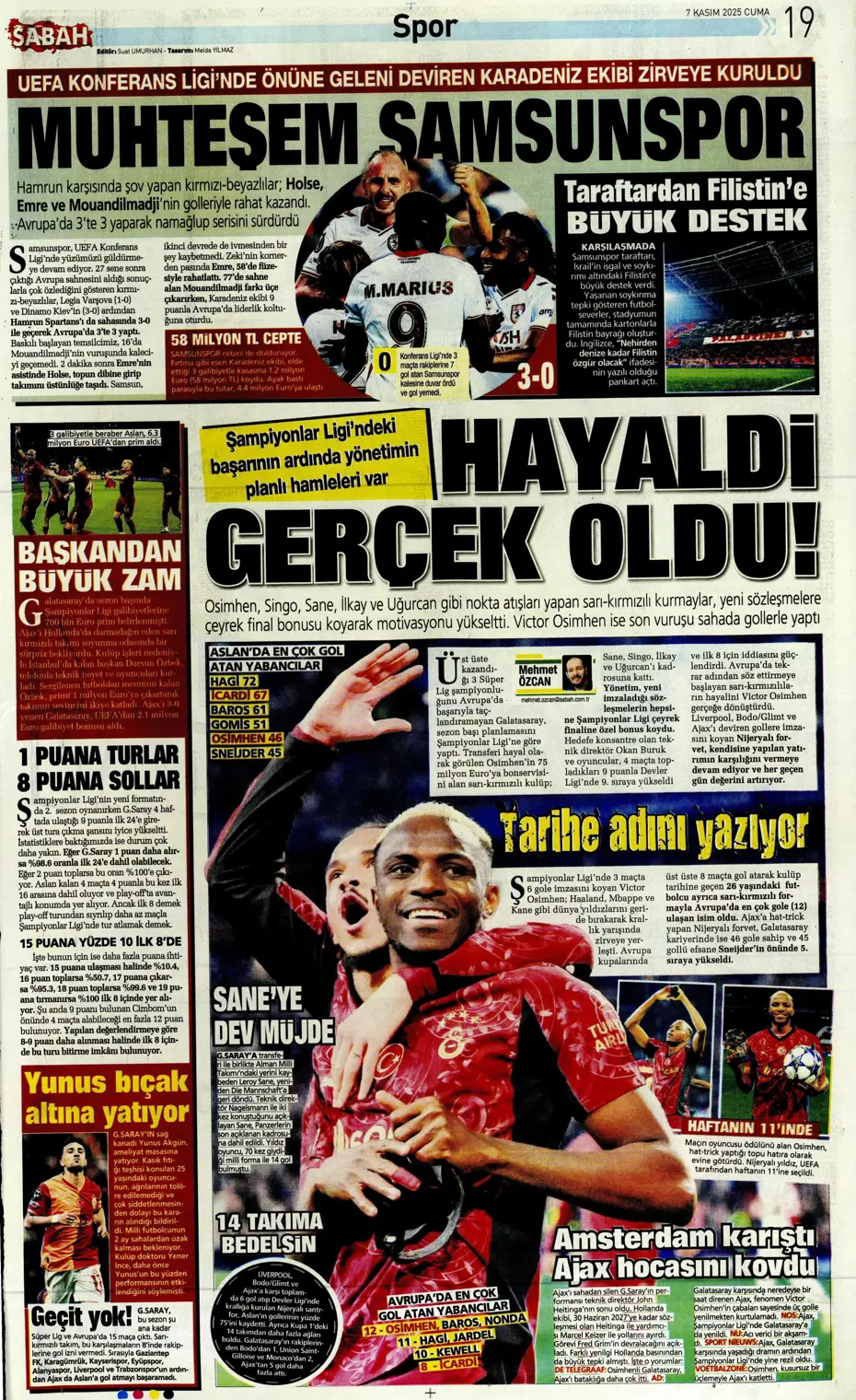 "Hakem Fenerbahçe'nin 2 puanını çaldı" | Sporun manşetleri - 11