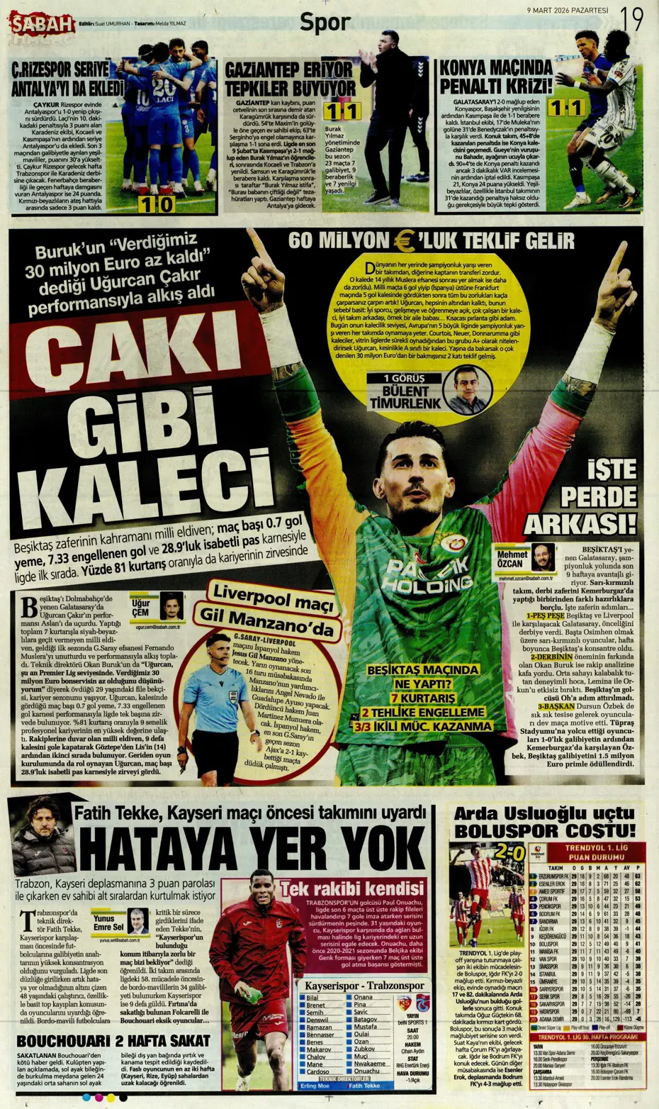 "Eller yukarı! Ben Cherif" | Sporun manşetleri - 8