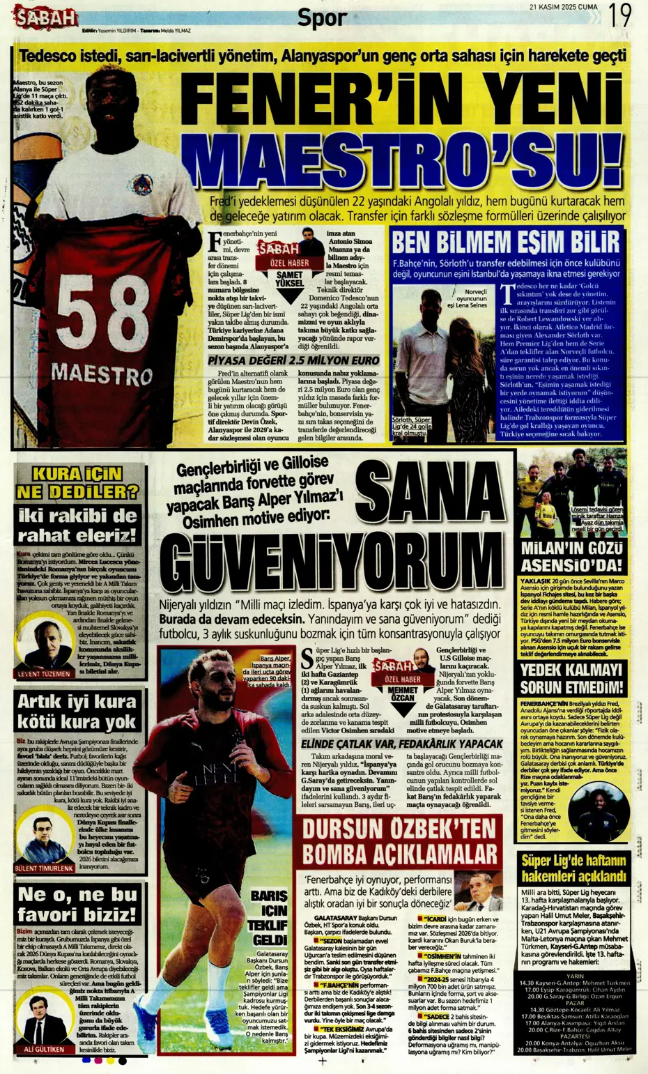 "Galatasaray'dan Rodrygo bombası" | Sporun manşetleri - 7