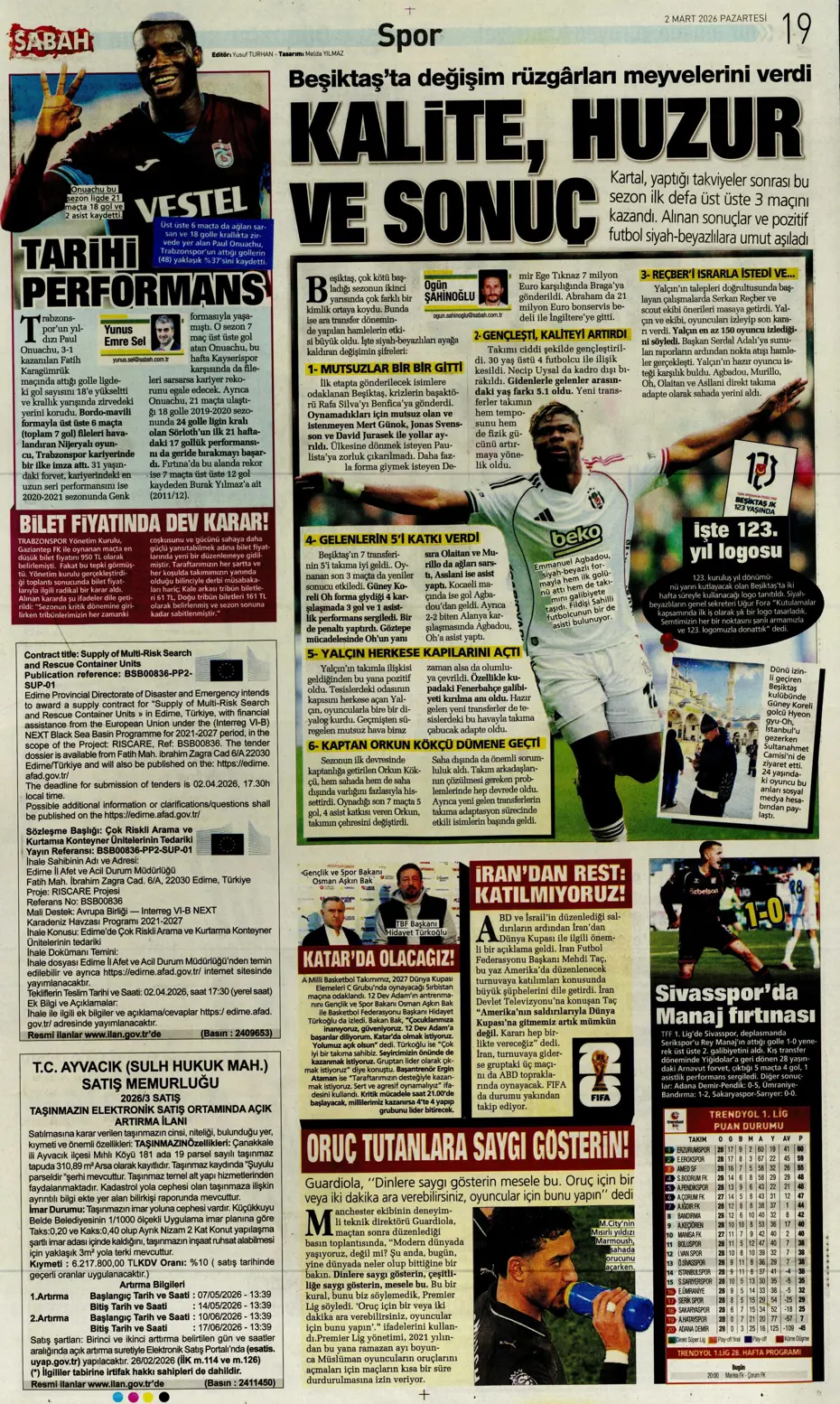 "Galatasaray'dan daha şimdiden Sacha Boey'la ilgili karar çıktı" | Sporun manşetleri - 13