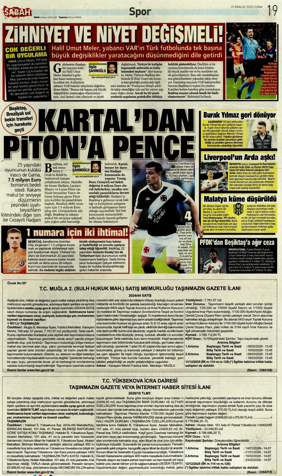 "Ve Lucas Beraldo'dan Galatasaray'a cevap geldi" | Sporun manşetleri - 11