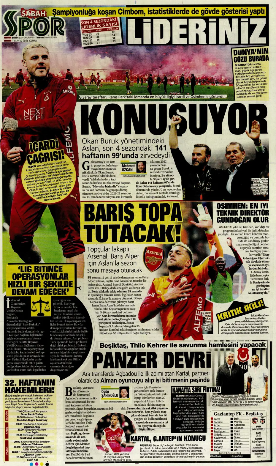 Fenerbahçe'den Salah bombası: Görüşme yapıldı | Sporun manşetleri - 28 Fenerbahçe'den Salah bombası: Görüşme yapıldı | Sporun manşetleri - 28