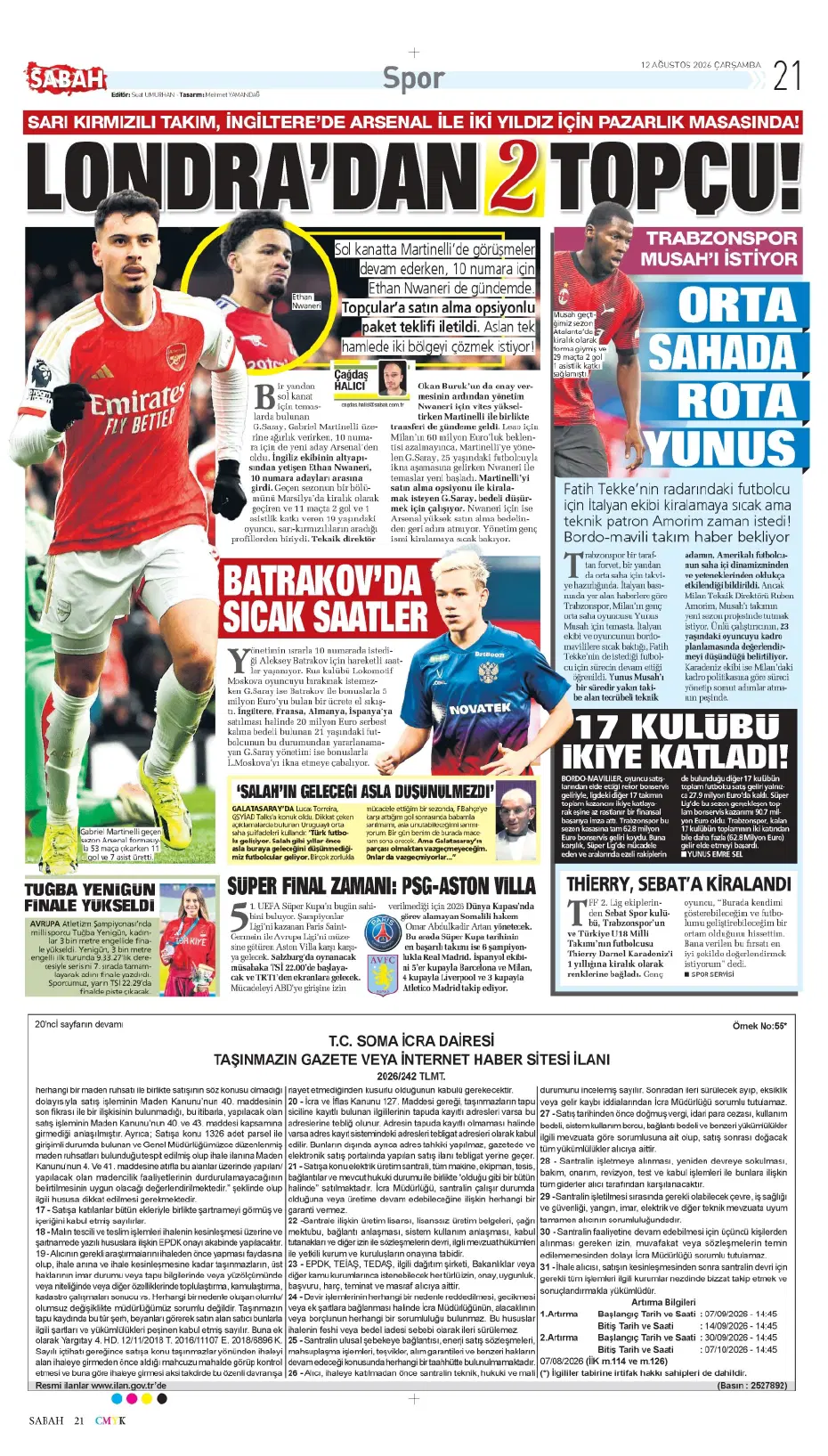 Fred'in hemen ardından bir veda daha geliyor! Yerine gelecek isim çoktan belli | Sporun manşetleri - 16 Fred'in hemen ardından bir veda daha geliyor! Yerine gelecek isim çoktan belli | Sporun manşetleri - 16