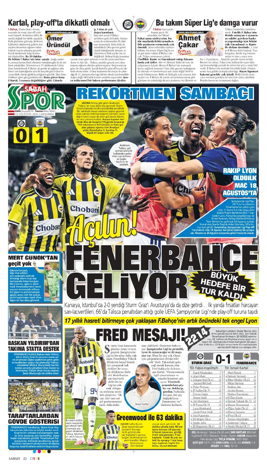 Fred'in hemen ardından bir veda daha geliyor! Yerine gelecek isim çoktan belli | Sporun manşetleri - 15 Fred'in hemen ardından bir veda daha geliyor! Yerine gelecek isim çoktan belli | Sporun manşetleri - 15