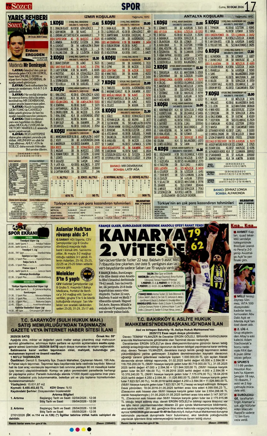 "Galatasaray'ın Gueye transferi tamam" | Sporun manşetleri - 2
