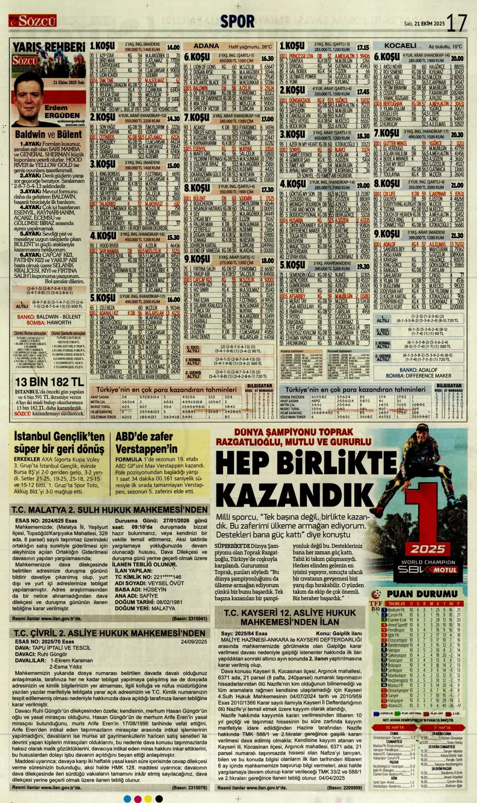 "Ve Goretzka doğrulandı" | Sporun manşetleri - 10 "Ve Goretzka doğrulandı" | Sporun manşetleri - 10