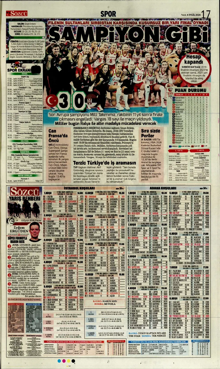 "Kadıköy'ün kralı Kartal" | Sporun manşetleri - 2 "Kadıköy'ün kralı Kartal" | Sporun manşetleri - 2