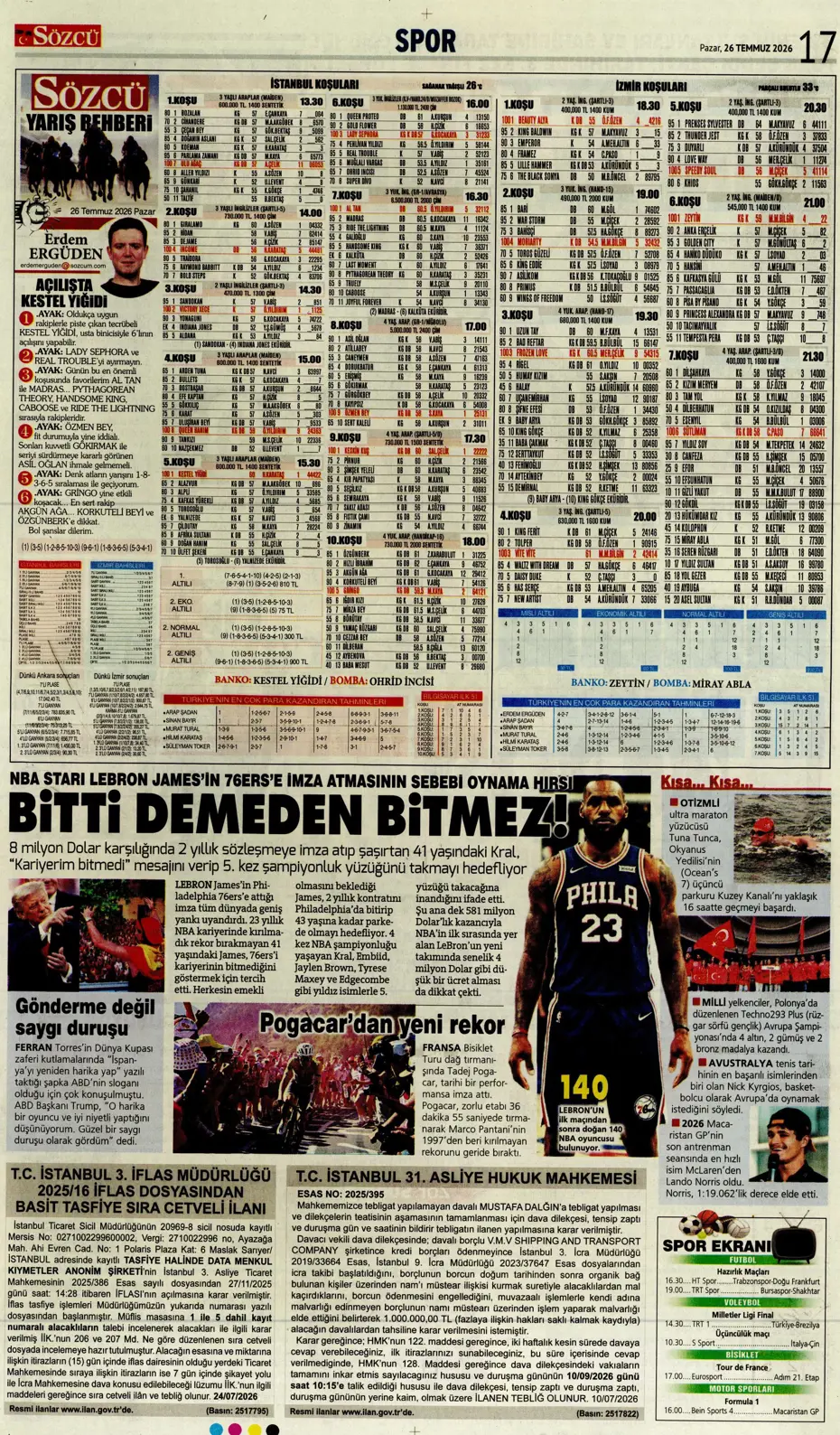 "Darwin Nunez geliyor" | Sporun manşetleri - 2