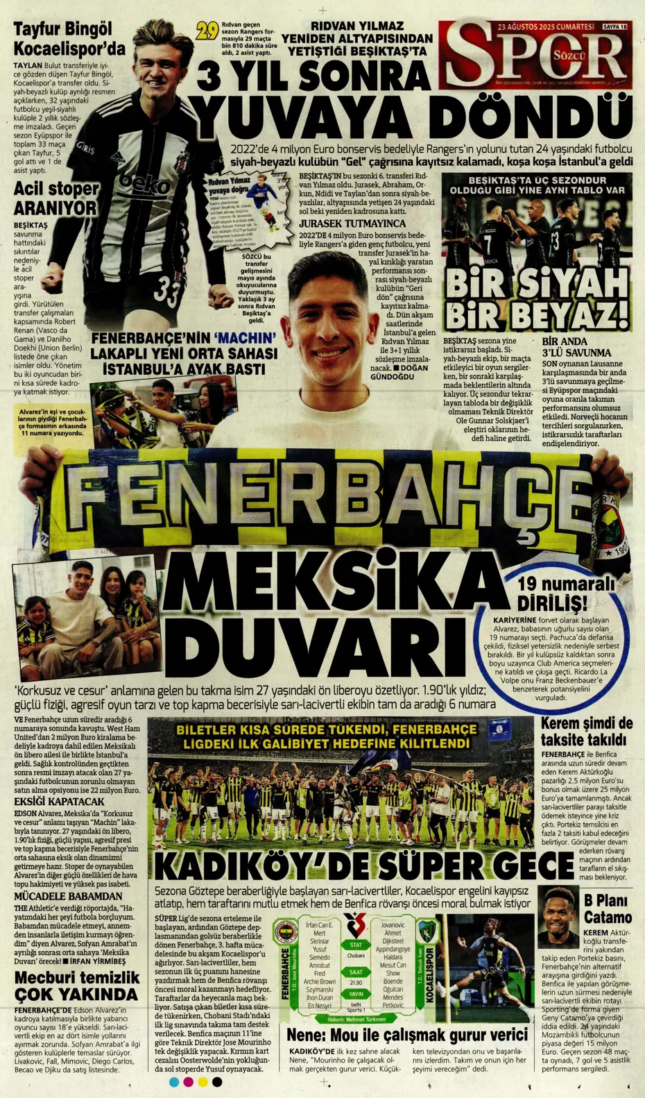 "Beşiktaş'ın hastası Keito Nakamura" | Sporun manşetleri - 8
