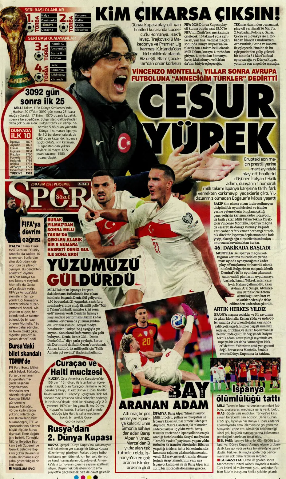 "Leao bombası" | Sporun manşetleri - 4