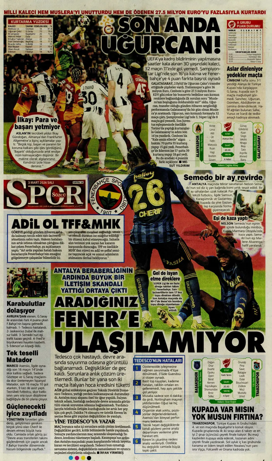 "Eyvah! Skriniar'da Fenerbahçelileri endişelendiren gelişme" | Sporun manşetleri - 13