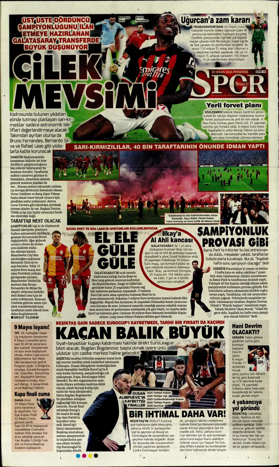 Bedavaya gelen İlkay Gündoğan, 10 milyon euroya gidiyor | Sporun manşetleri - 4