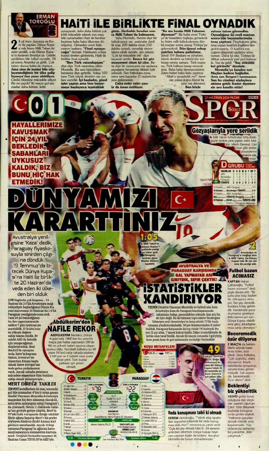 İsmail Kartal sonrası Cengiz Ünder kararı | Sporun manşetleri - 13