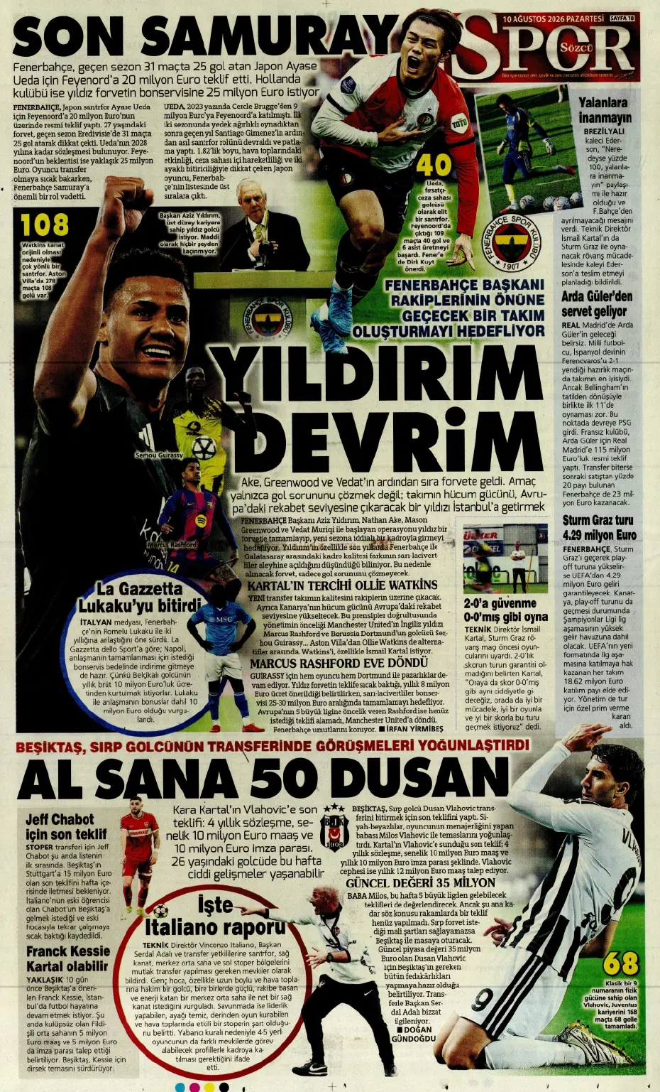 Fenerbahçe'den Mimovic takasıyla flaş transfer | Sporun manşetleri - 6