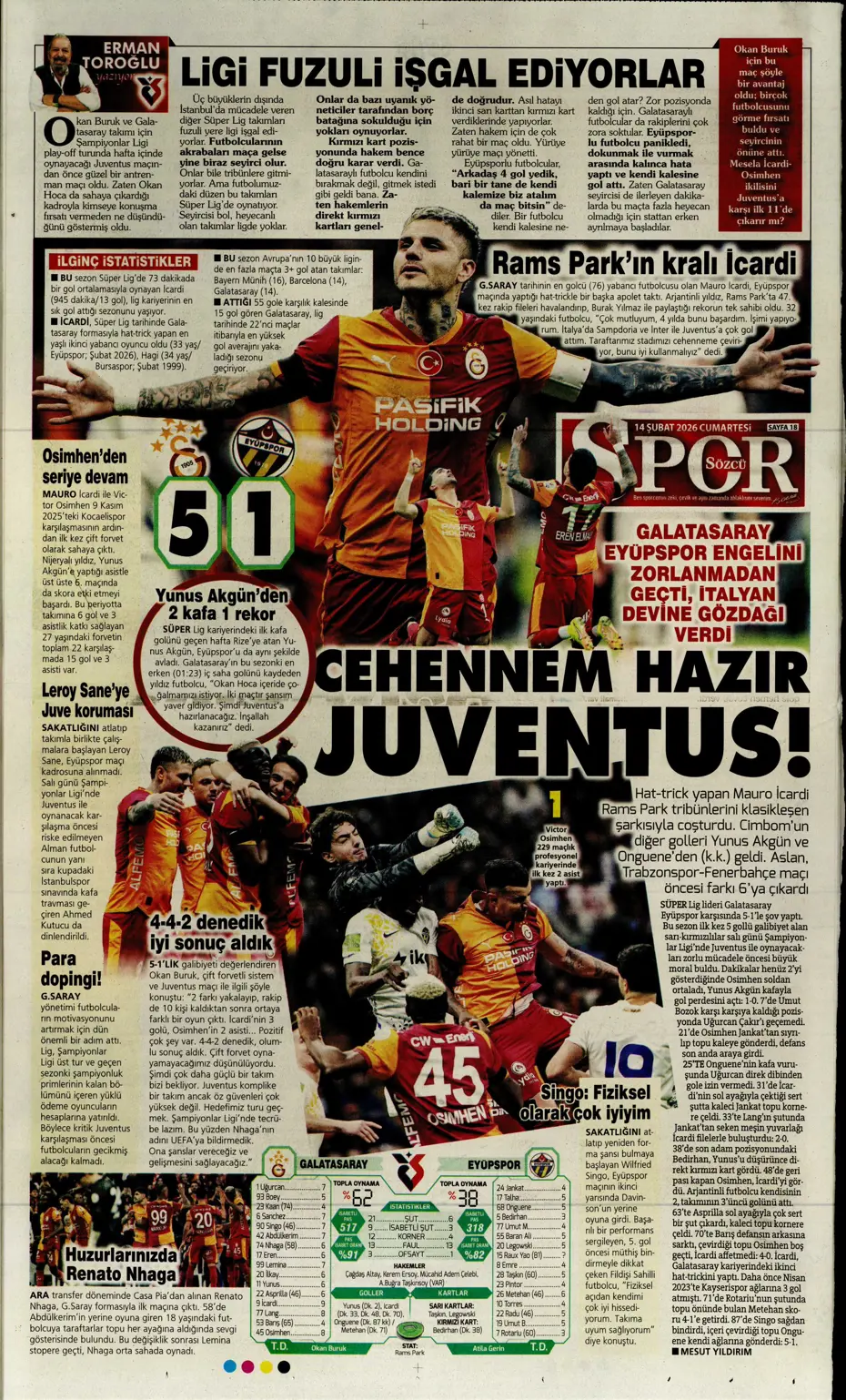 "Tedesco'dan Kerem Aktürkoğlu ve Musaba için flaş karar" | Sporun manşetleri - 7 "Tedesco'dan Kerem Aktürkoğlu ve Musaba için flaş karar" | Sporun manşetleri - 7