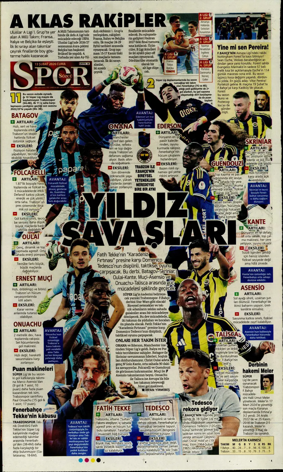 "Tedesco teklifi kabul etmeye yakın" | Sporun manşetleri - 2