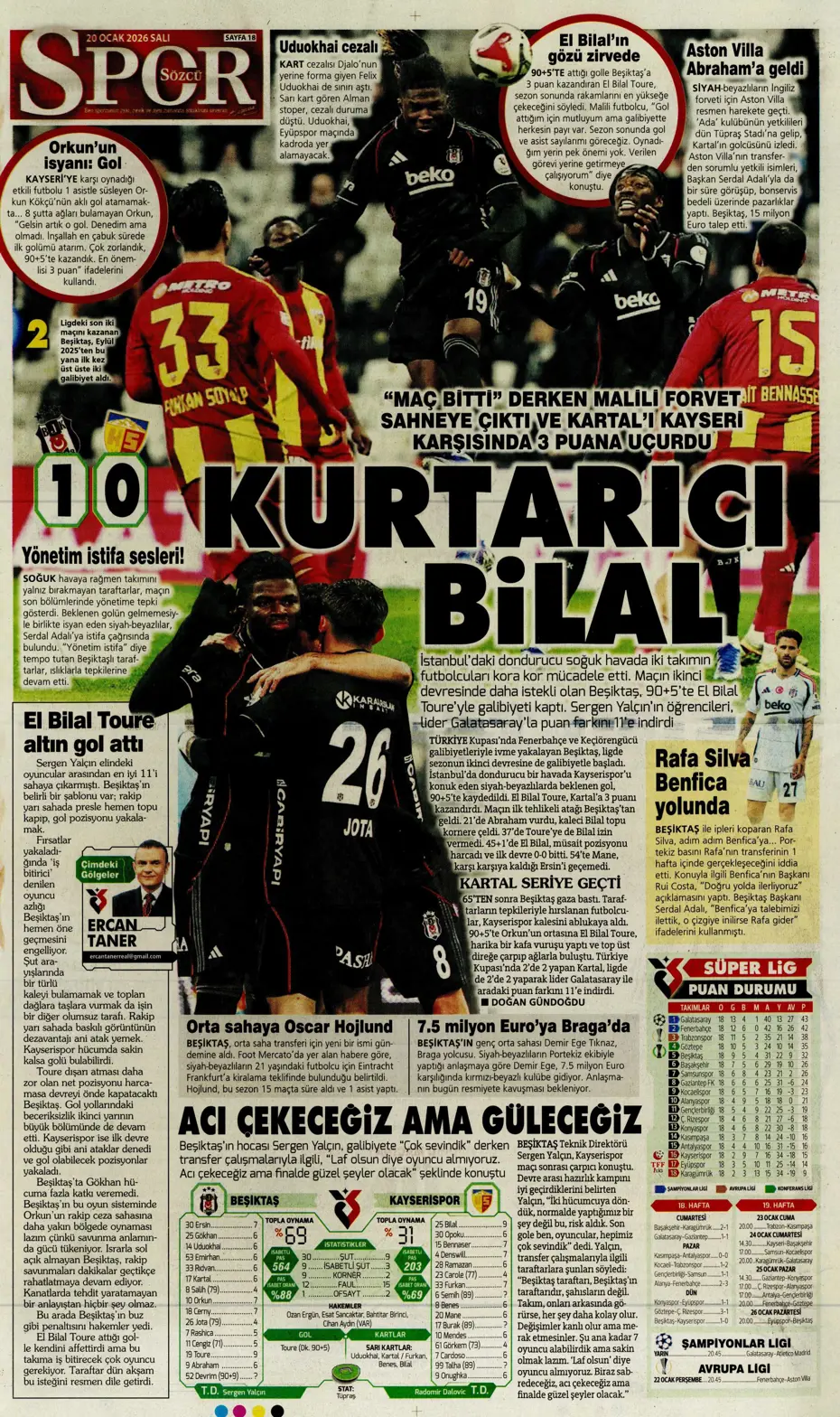 "Fenerbahçe'de 10 milyon euroya 2 senelik imza" | Sporun manşetleri  - 17