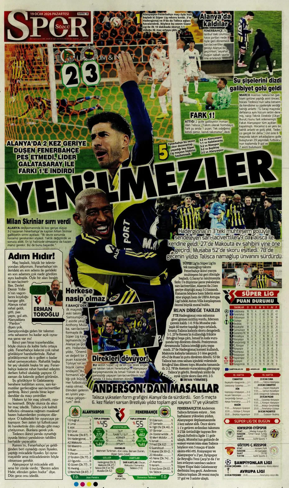 "Sonunda Maestro bombası patlıyor" | Sporun manşetleri - 7