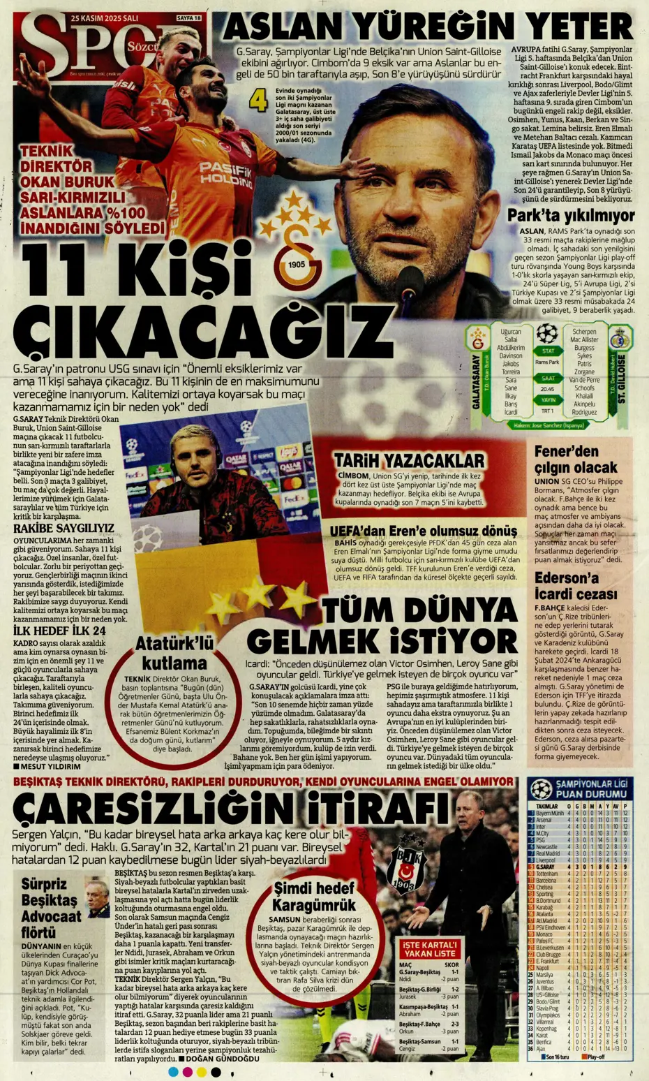 "Fenerbahçe'ye sürpriz golcü: Franculino Dju" | Sporun manşetleri - 9 "Fenerbahçe'ye sürpriz golcü: Franculino Dju" | Sporun manşetleri - 9