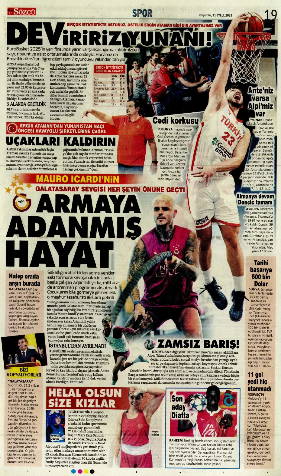 "Laporte ile mutlu son" | Sporun manşetleri - 6