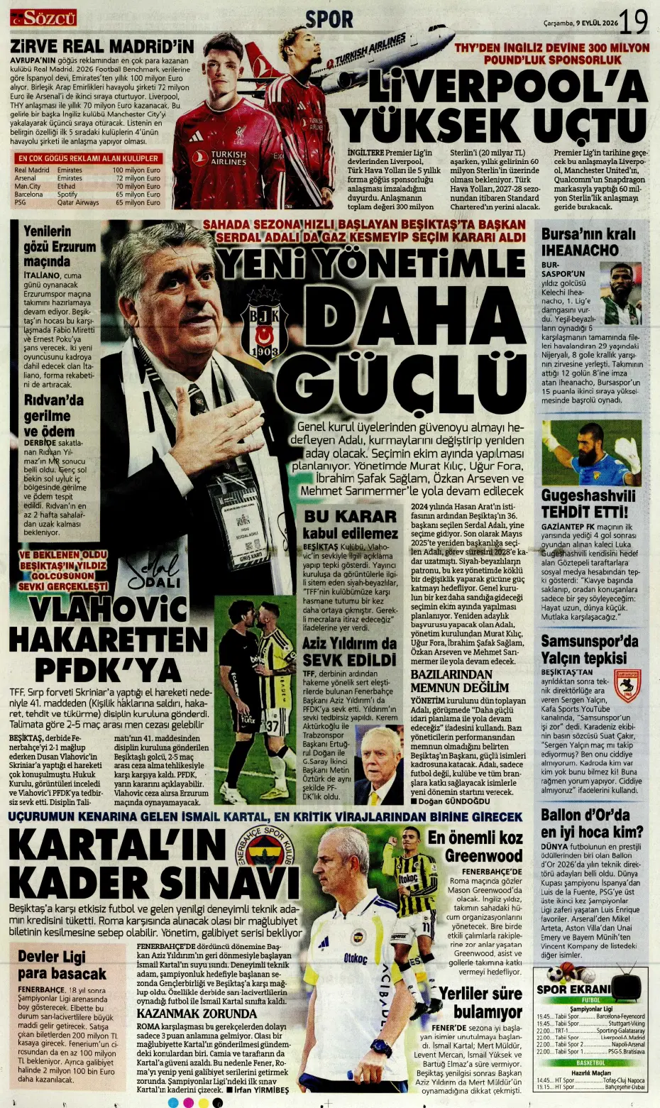 Ve Galatasaray'da anlaşma tamam, 4 yıllık imza: Resmi açıklama an meselesi | Sporun manşetleri - 3 Ve Galatasaray'da anlaşma tamam, 4 yıllık imza: Resmi açıklama an meselesi | Sporun manşetleri - 3