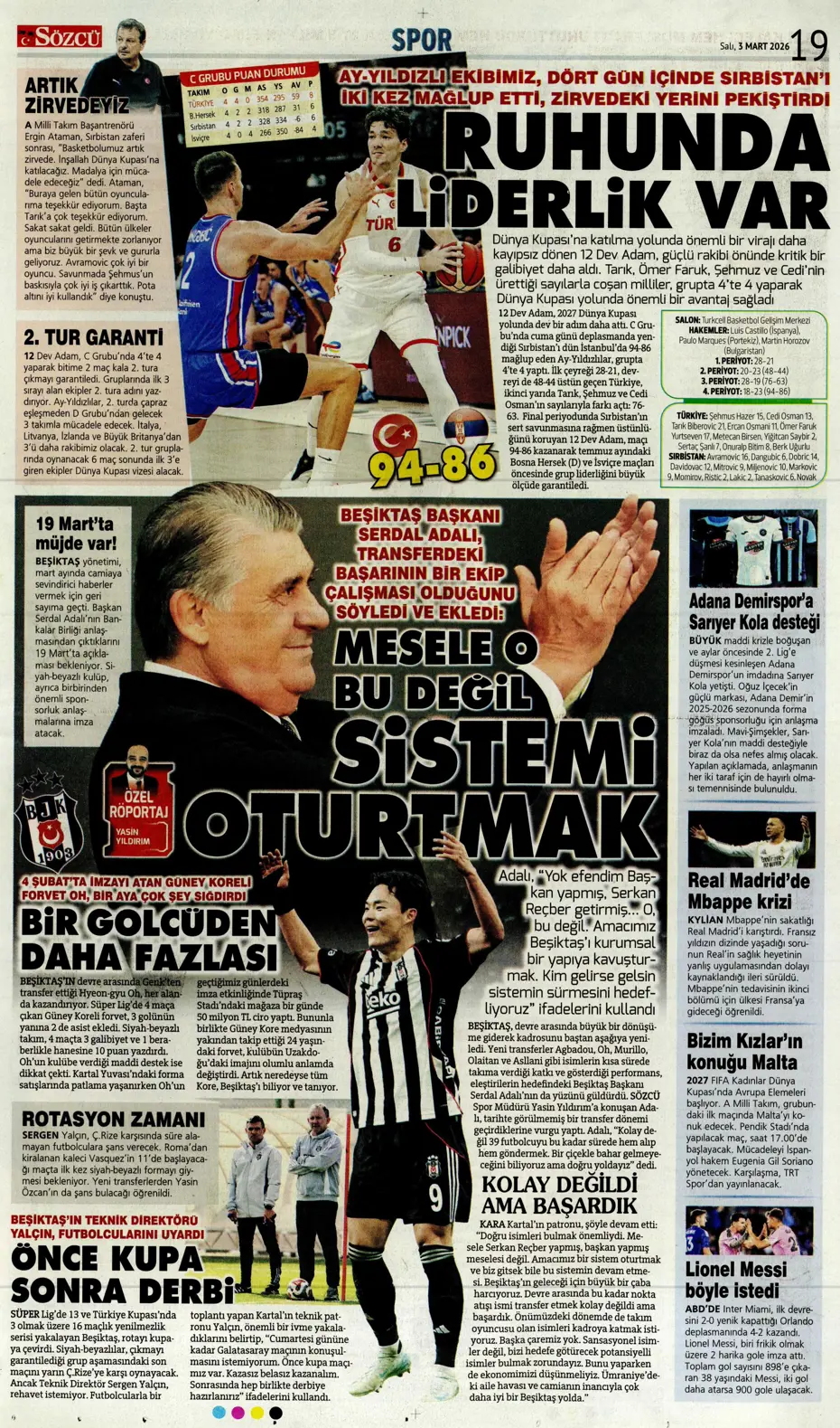 "Eyvah! Skriniar'da Fenerbahçelileri endişelendiren gelişme" | Sporun manşetleri - 11