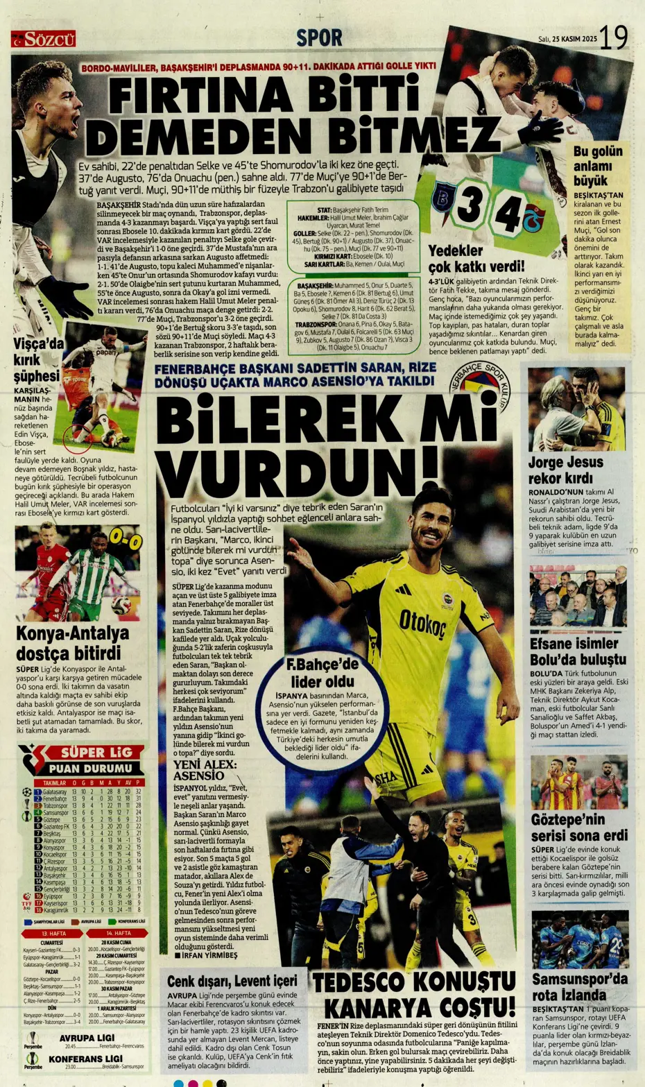 "Fenerbahçe'ye sürpriz golcü: Franculino Dju" | Sporun manşetleri - 8 "Fenerbahçe'ye sürpriz golcü: Franculino Dju" | Sporun manşetleri - 8