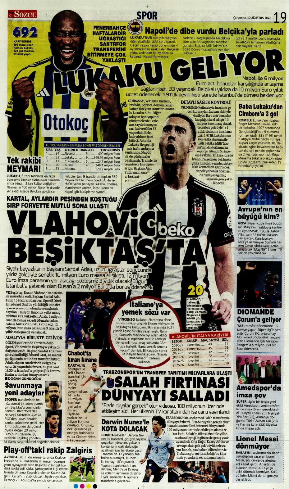 Fred'in hemen ardından bir veda daha geliyor! Yerine gelecek isim çoktan belli | Sporun manşetleri - 3 Fred'in hemen ardından bir veda daha geliyor! Yerine gelecek isim çoktan belli | Sporun manşetleri - 3