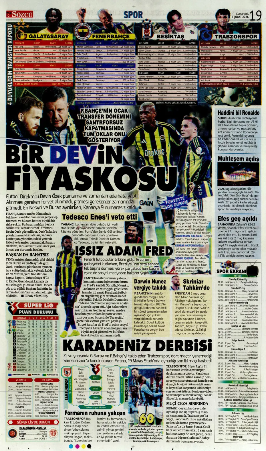 "Icardi ile 2+1 yıl daha" | Sporun manşetleri - 8