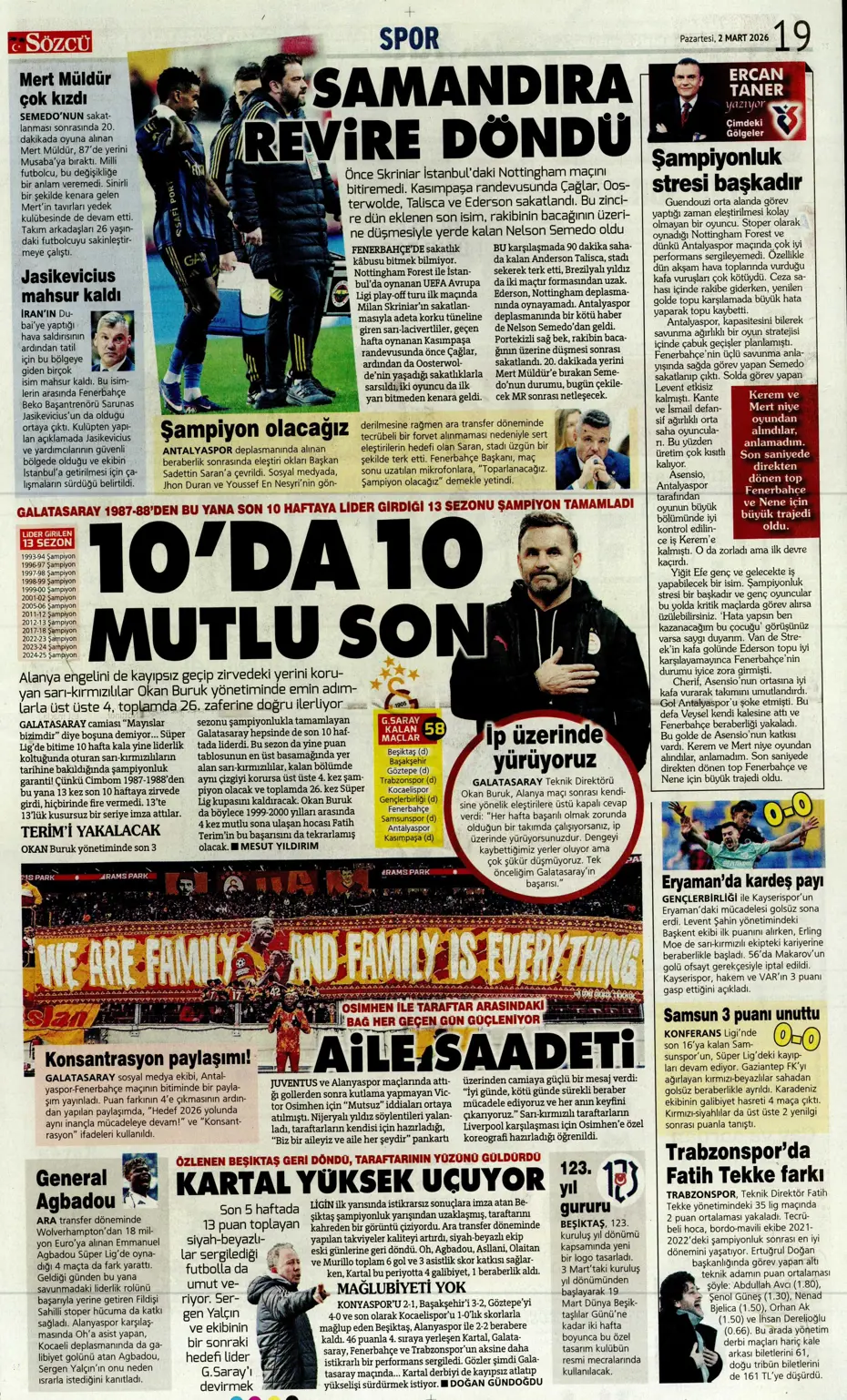 "Galatasaray'dan daha şimdiden Sacha Boey'la ilgili karar çıktı" | Sporun manşetleri - 4