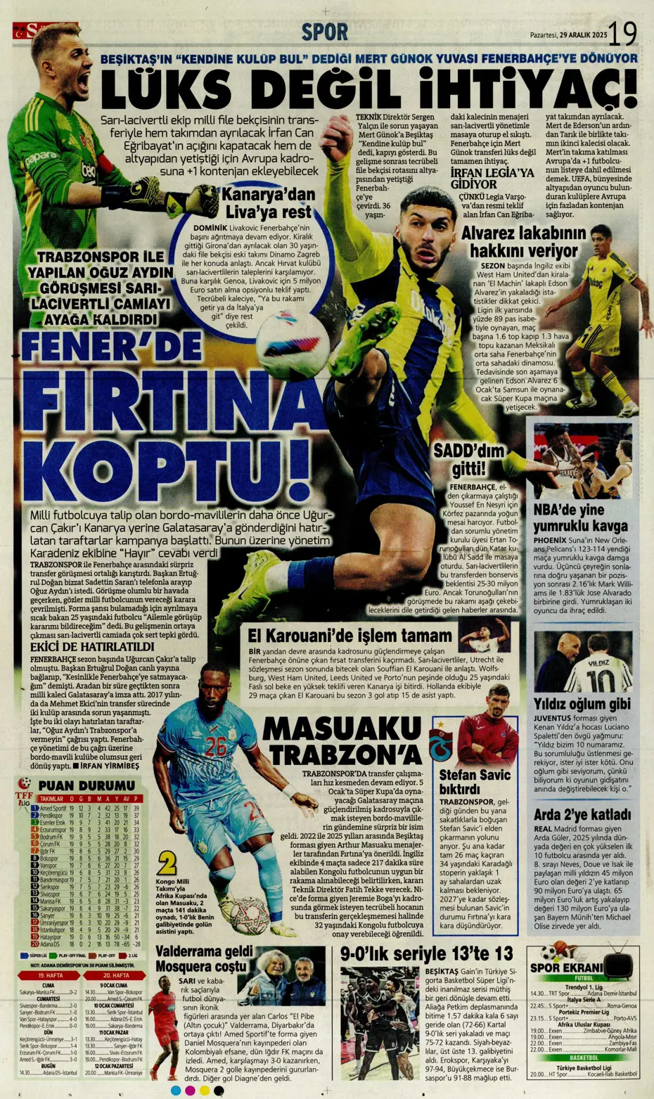 "Fenerbahçe'nin büyük umutlarla transfer ettiği isim Galatasaray'a" | Sporun manşetleri - 5