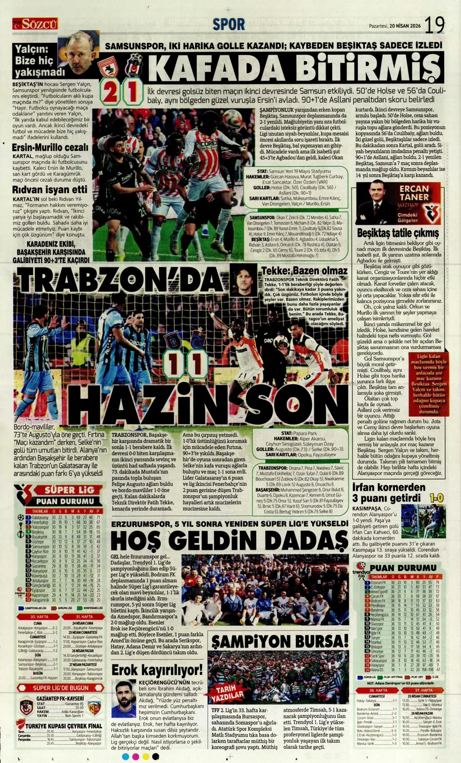 Eyvah! Gabriel Sara için geliyorlar | Sporun manşetleri - 10 Eyvah! Gabriel Sara için geliyorlar | Sporun manşetleri - 10
