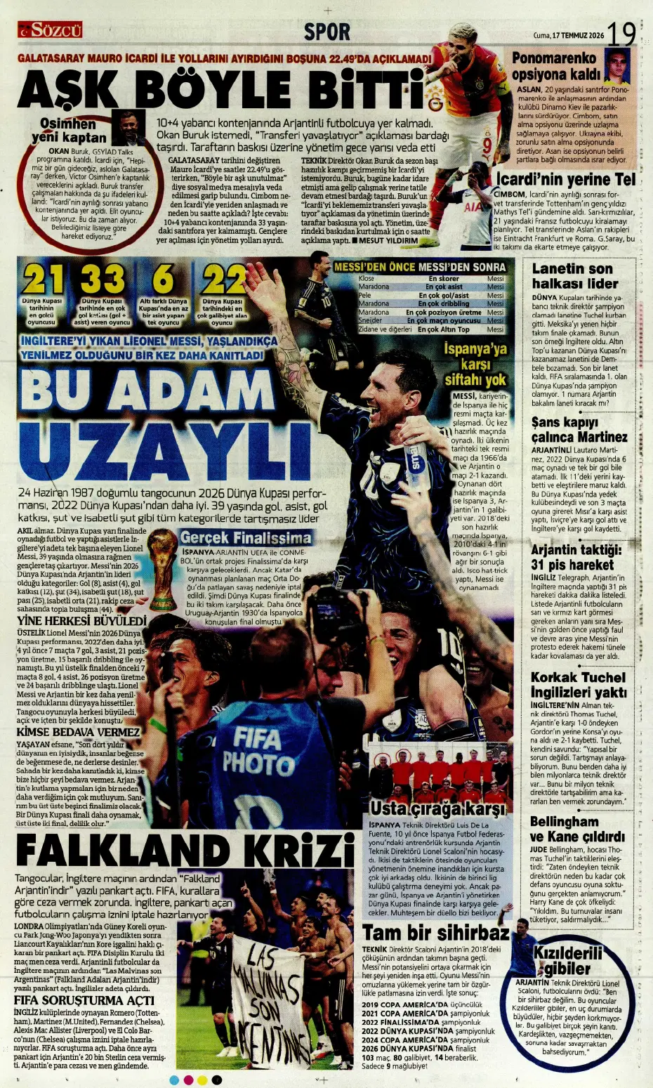 Fenerbahçe'den yılın sürprizi: Paul Onuachu | Sporun manşetleri - 2