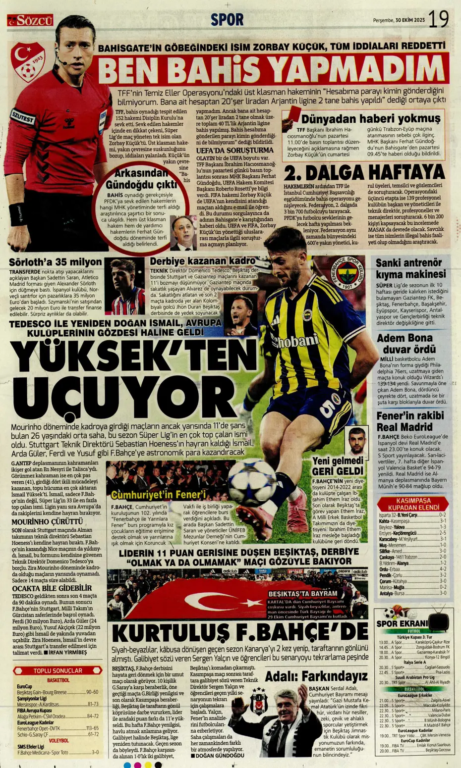 "Talisca teklife "Evet" dedi" | Sporun manşetleri - 7