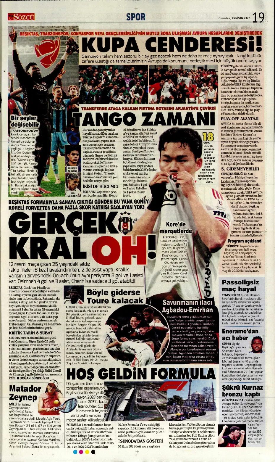 "Orkun Kökçü için 60 milyon euroyu gözden çıkardılar" | Sporun manşetleri - 4