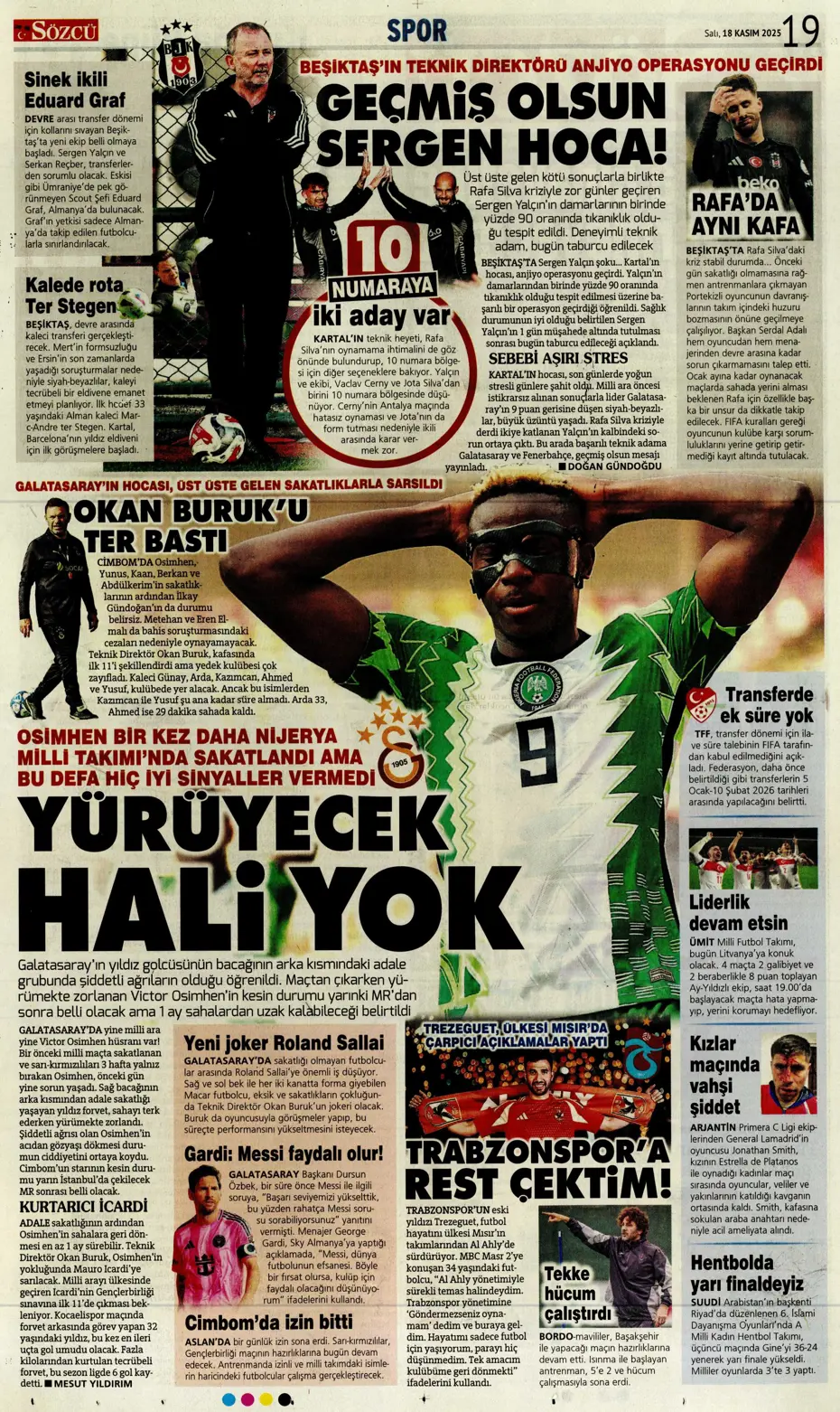 "Fenerbahçe'ye Diego Carlos piyangosu vurdu" | Sporun manşetleri - 7