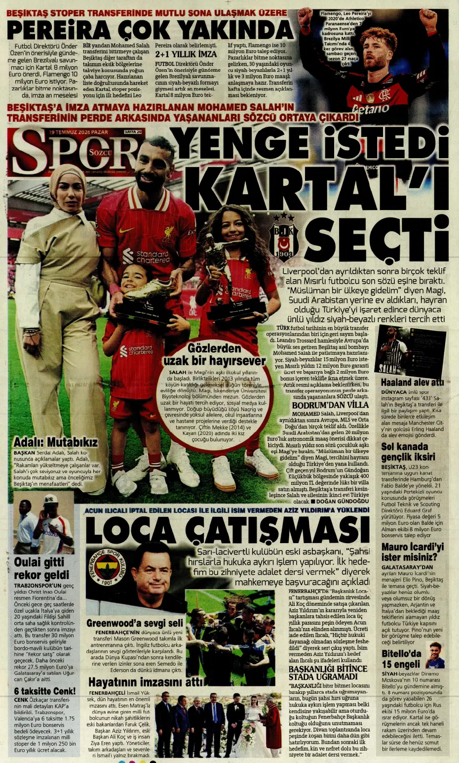 Salah sonrası durmak yok! Beşiktaş'tan bir transfer daha, işlem tamam | Sporun manşetleri - 5