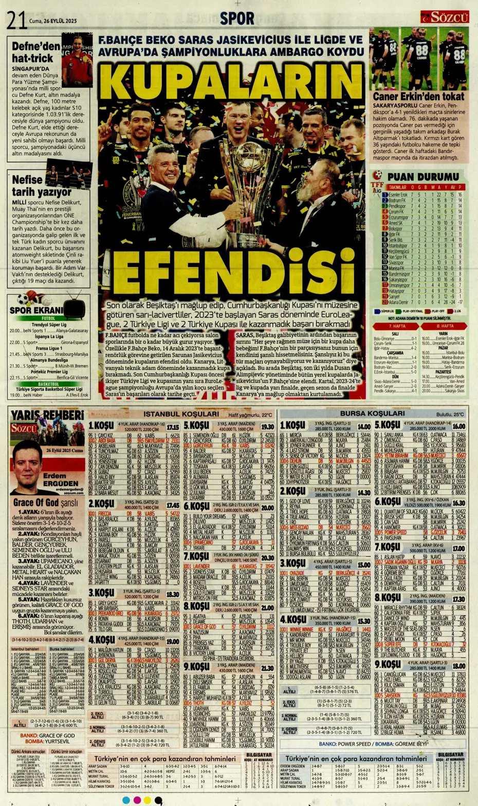 "Volkan Demirel'den Fenerbahçe'ye cevap" | Sporun manşetleri - 9