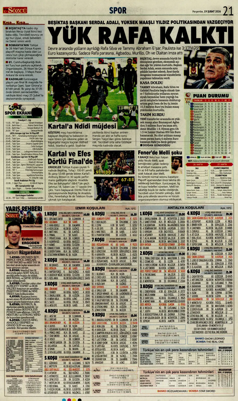 "Napoli'den Galatasaray'a Noa Lang için görülmemiş jest" | Sporun manşetleri - 4