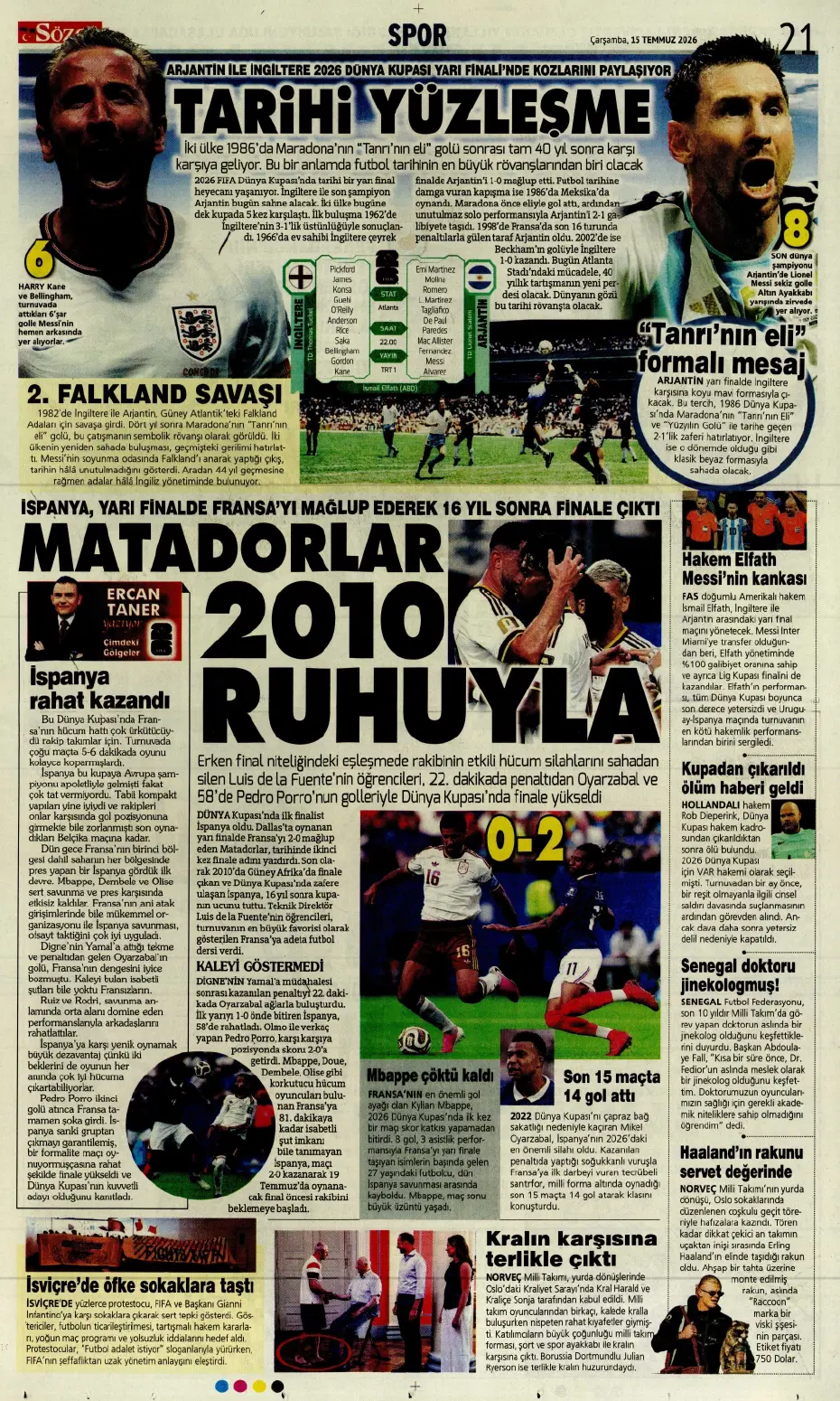 "Sıra geldi Rashford'a" | Sporun manşetleri - 6